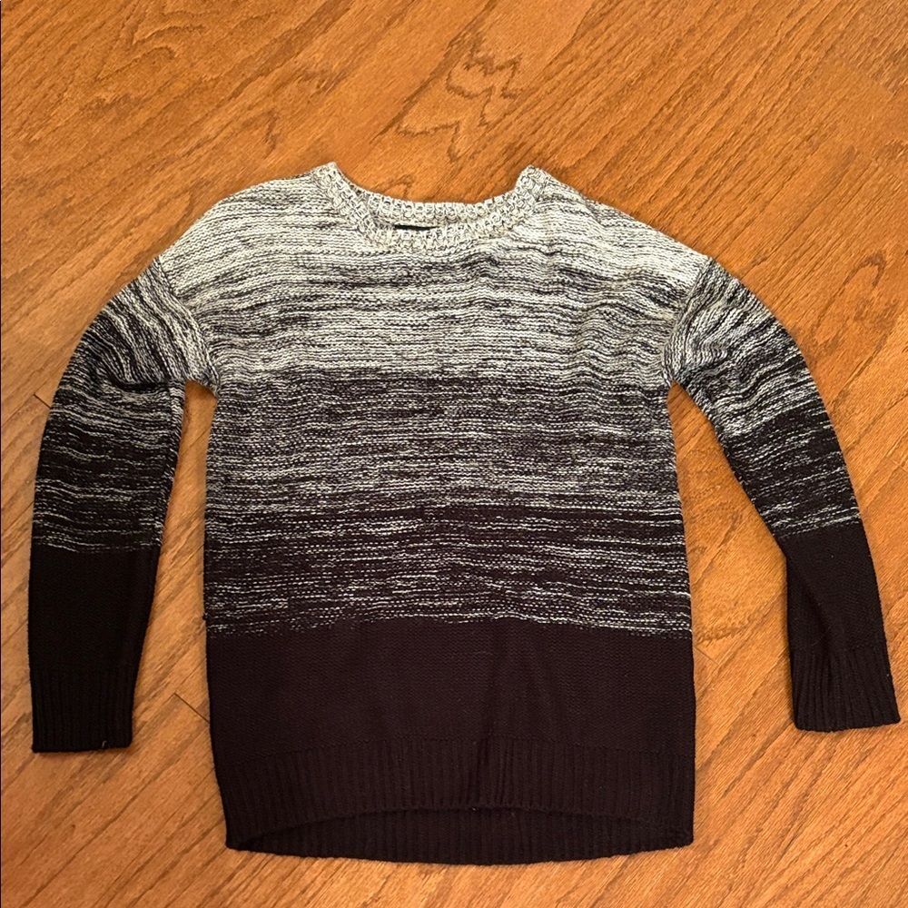 Active USA size medium sweater, white, and black and gray very soft